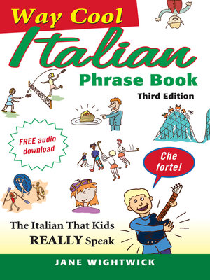 cover image of Way-Cool Italian Phrase Book